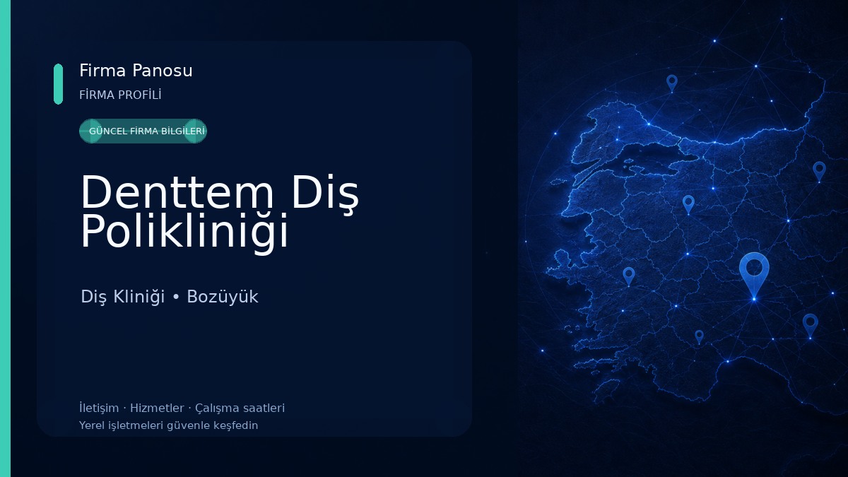 Denttem Diş Polikliniği Diş Kliniği