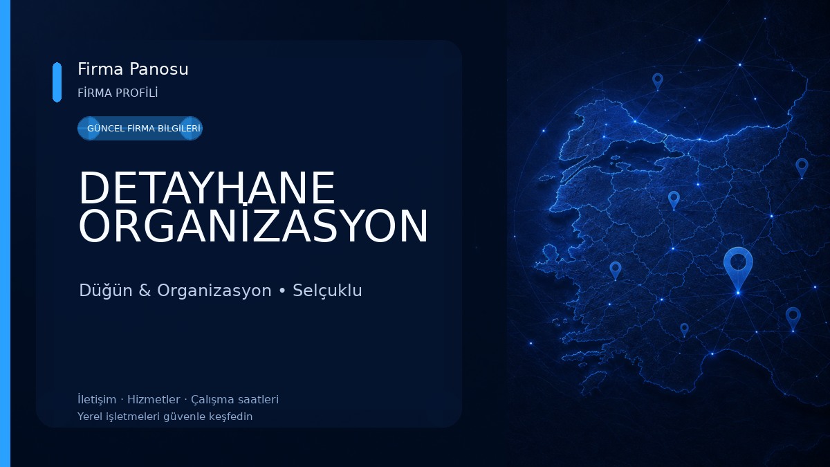DETAYHANE ORGANİZASYON Düğün & Organizasyon