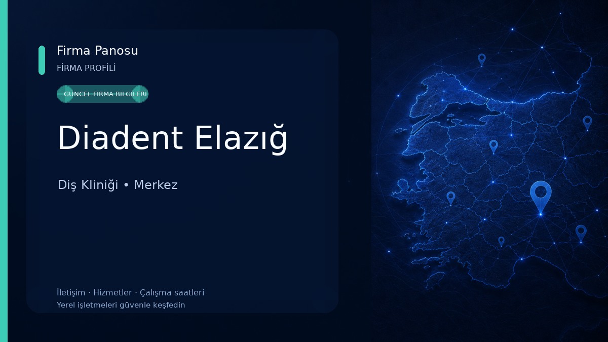 Diadent Elazığ Diş Kliniği