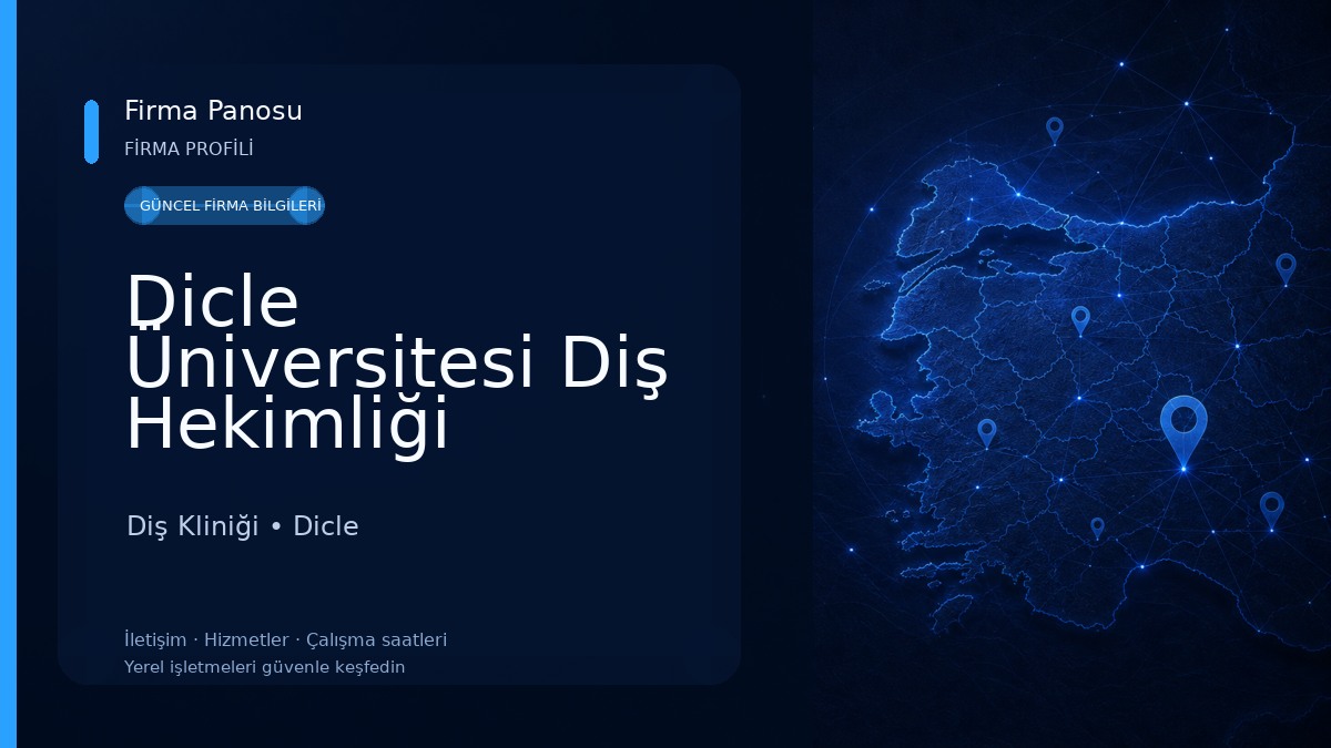 Dicle Üniversitesi Diş Hekimliği Fakültesi Diş Kliniği