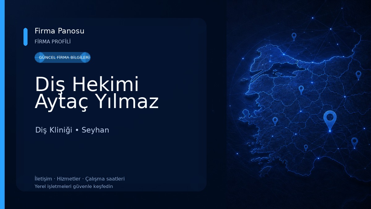 Diş Hekimi Aytaç Yılmaz Diş Kliniği
