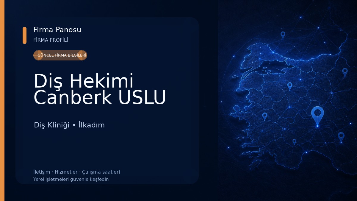 Diş Hekimi Canberk USLU Diş Kliniği