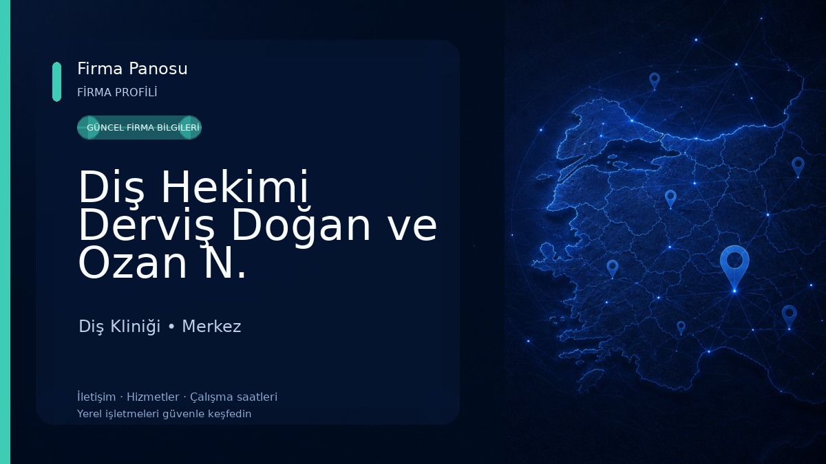 Diş Hekimi Derviş Doğan ve Ozan N. Dağıstan 