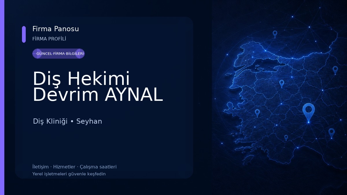 Diş Hekimi Devrim AYNAL Diş Kliniği