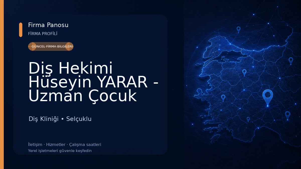 Diş Hekimi Hüseyin YARAR - Uzman Çocuk Diş Hekimi Şeyma Nur YARAR Diş Kliniği