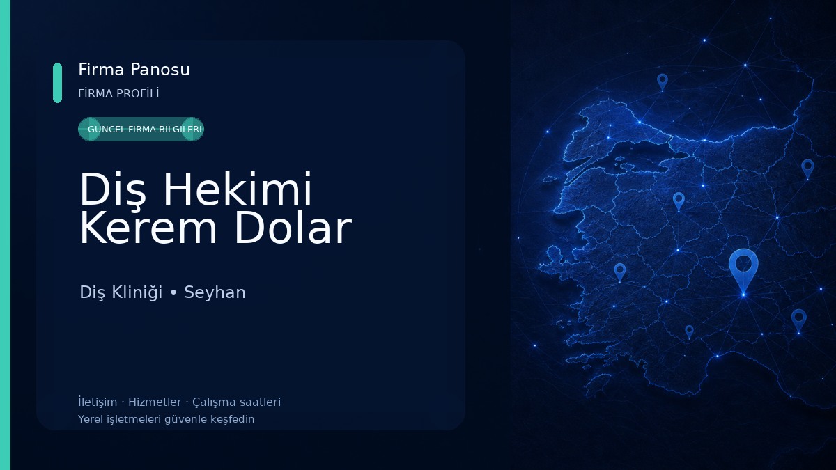 Diş Hekimi Kerem Dolar Diş Kliniği