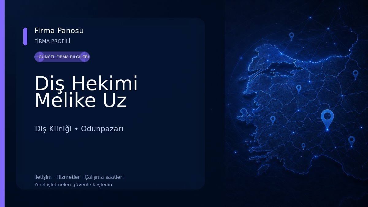 Diş Hekimi Melike Uz Diş Kliniği
