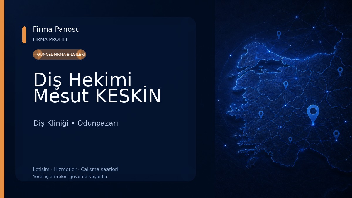 Diş Hekimi Mesut KESKİN Diş Kliniği