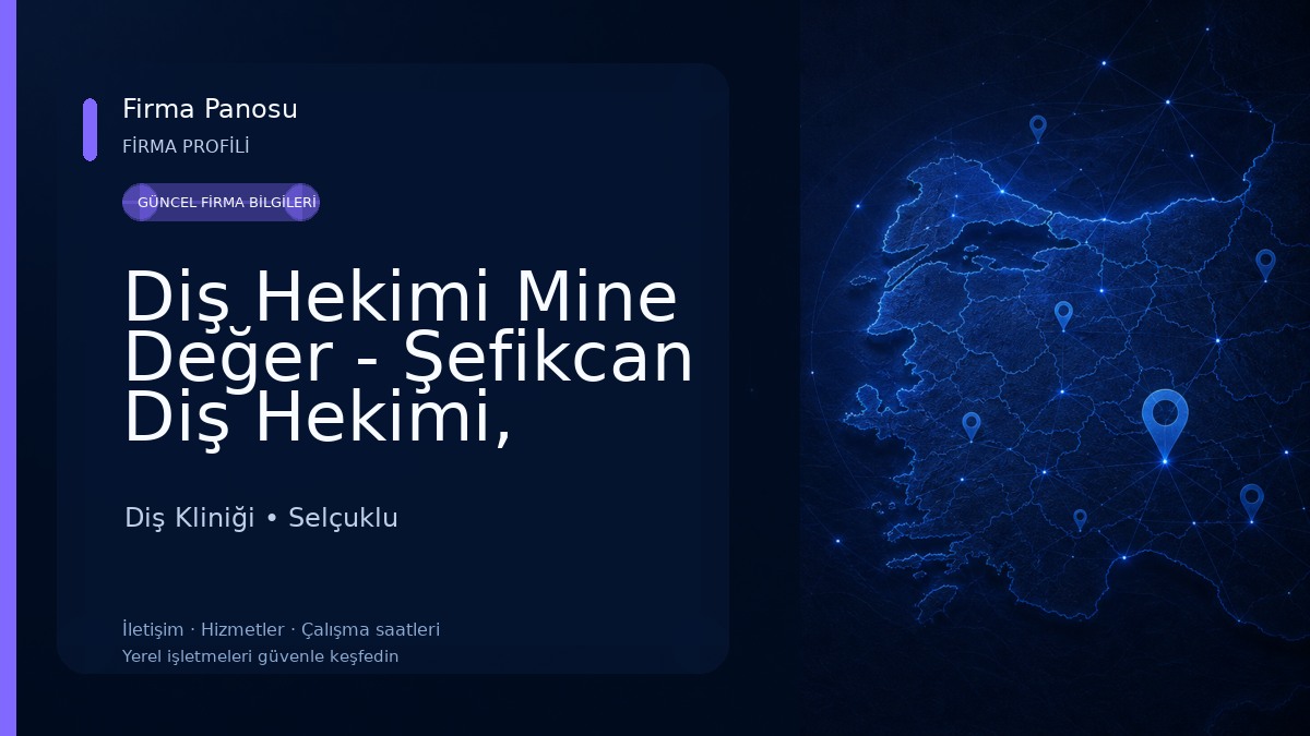 Diş Hekimi Mine Değer - Şefikcan Diş Hekimi, Gülüş Tasarımı, Zirkonyum Diş Kliniği