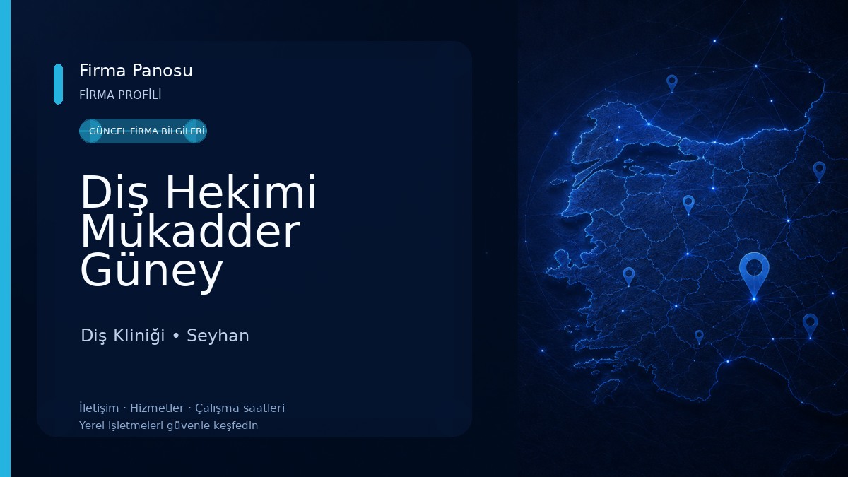 Diş Hekimi Mukadder Güney Diş Kliniği