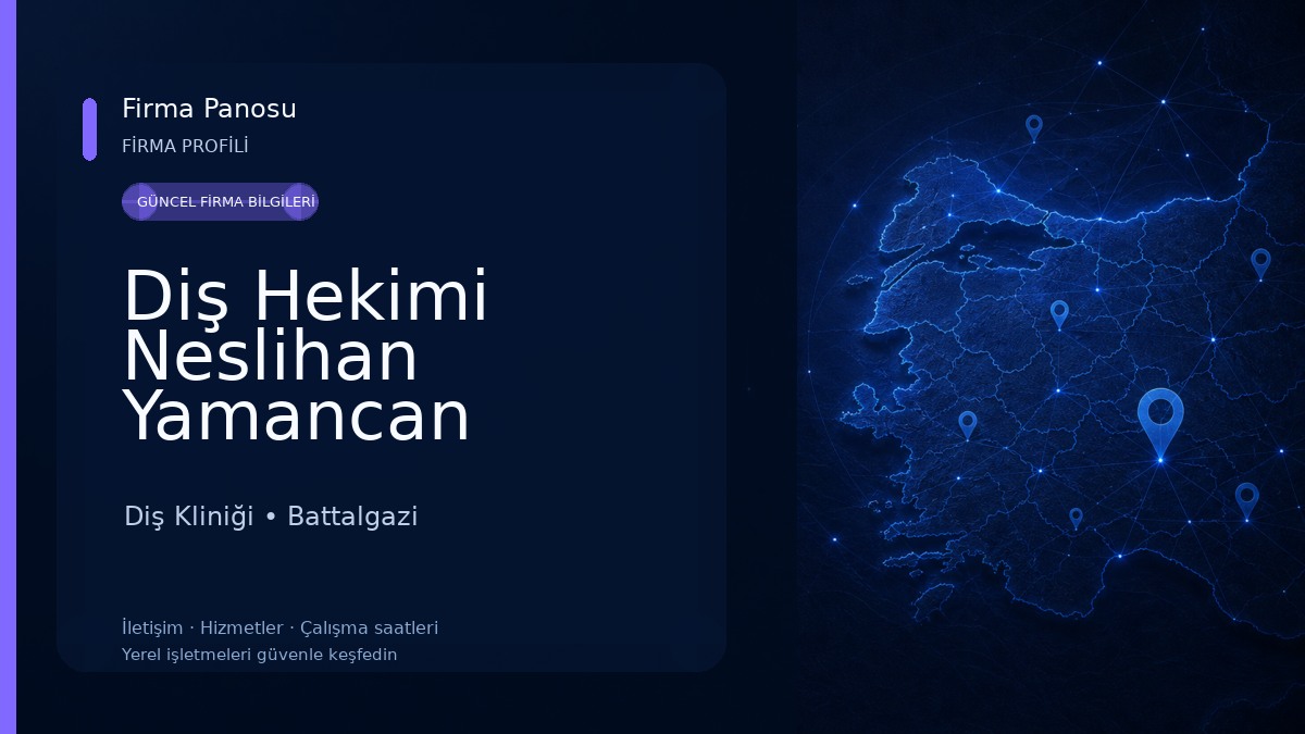 Diş Hekimi Neslihan Yamancan Diş Kliniği