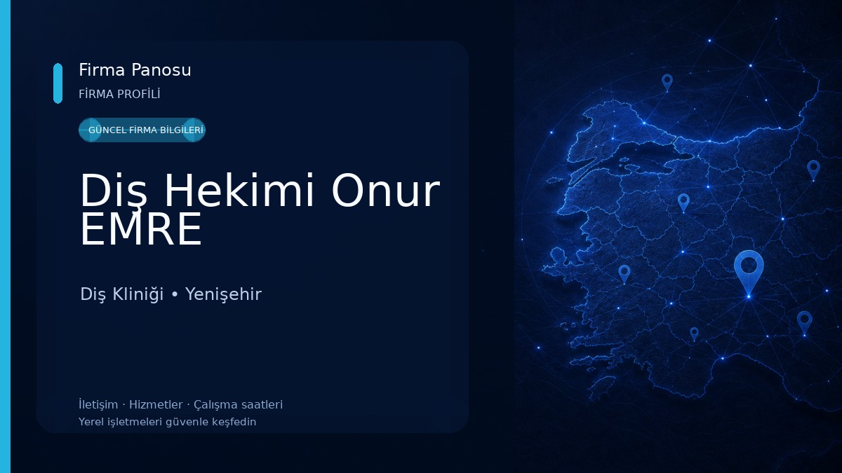 Diş Hekimi Onur EMRE Diş Kliniği