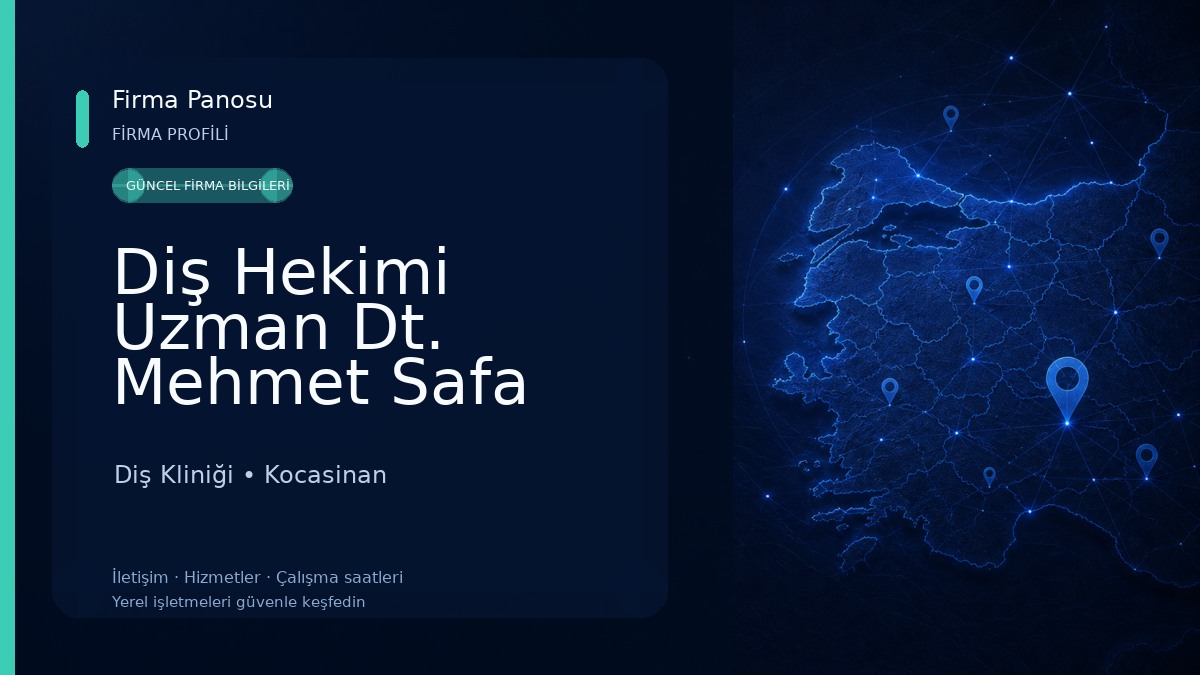 Diş Hekimi Uzman Dt. Mehmet Safa Özyalçın | Çene Cerrahı | Uzman Diş Hekimi Diş Kliniği
