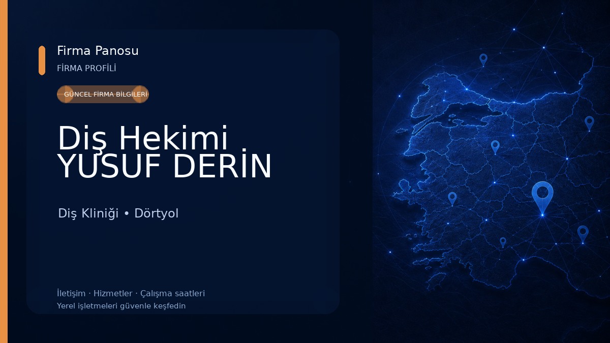 Diş Hekimi YUSUF DERİN Diş Kliniği