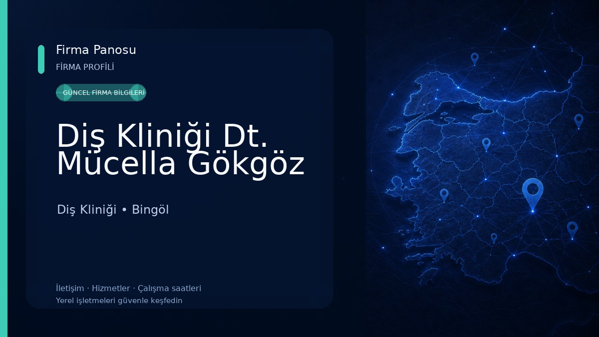 Diş Kliniği Dt. Mücella Gökgöz Diş Kliniği