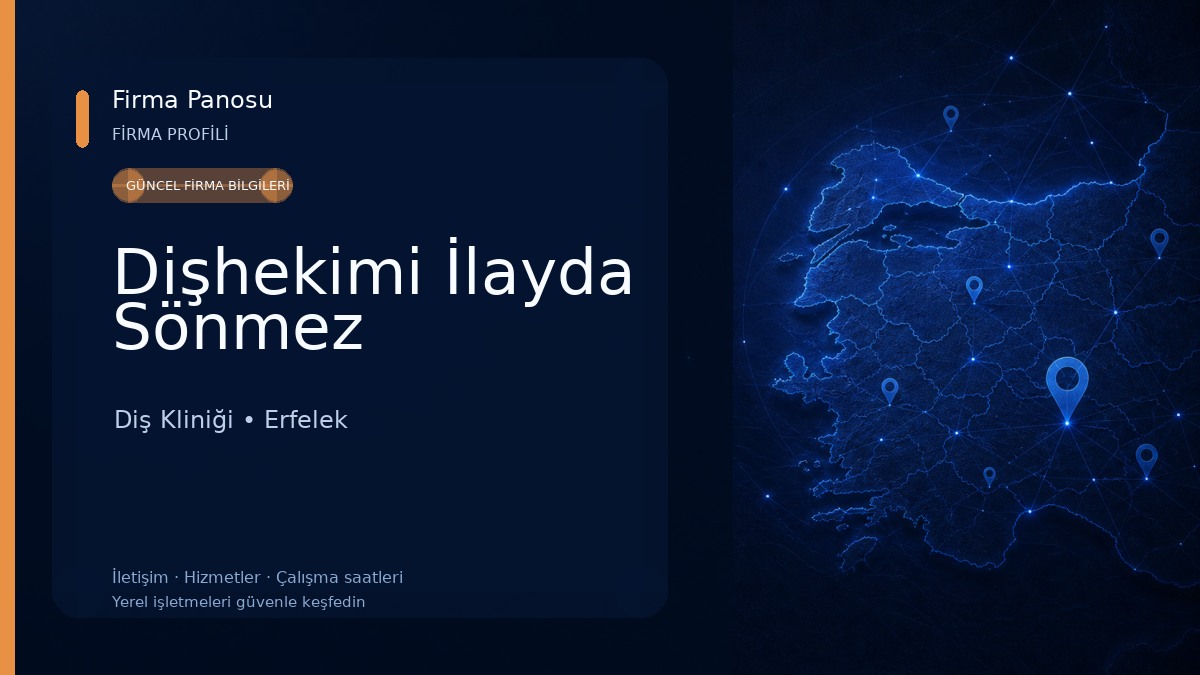 Dişhekimi İlayda Sönmez Diş Kliniği