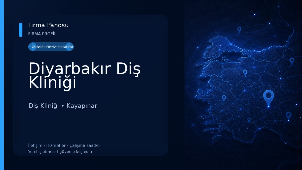 Diyarbakır Diş Kliniği Diş Kliniği