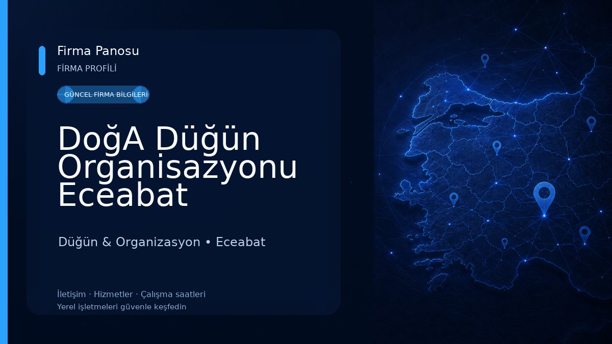 DoğA Düğün Organisazyonu Eceabat Çanakkale Düğün & Organizasyon