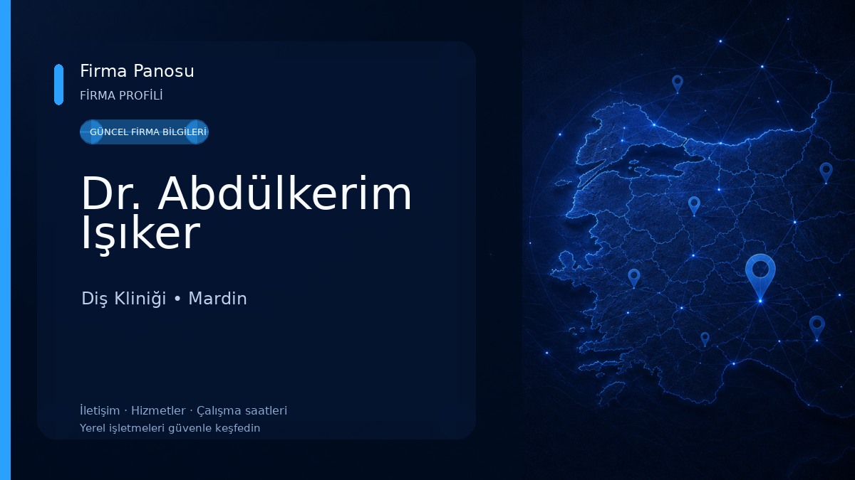 Dr. Abdülkerim Işıker Diş Kliniği