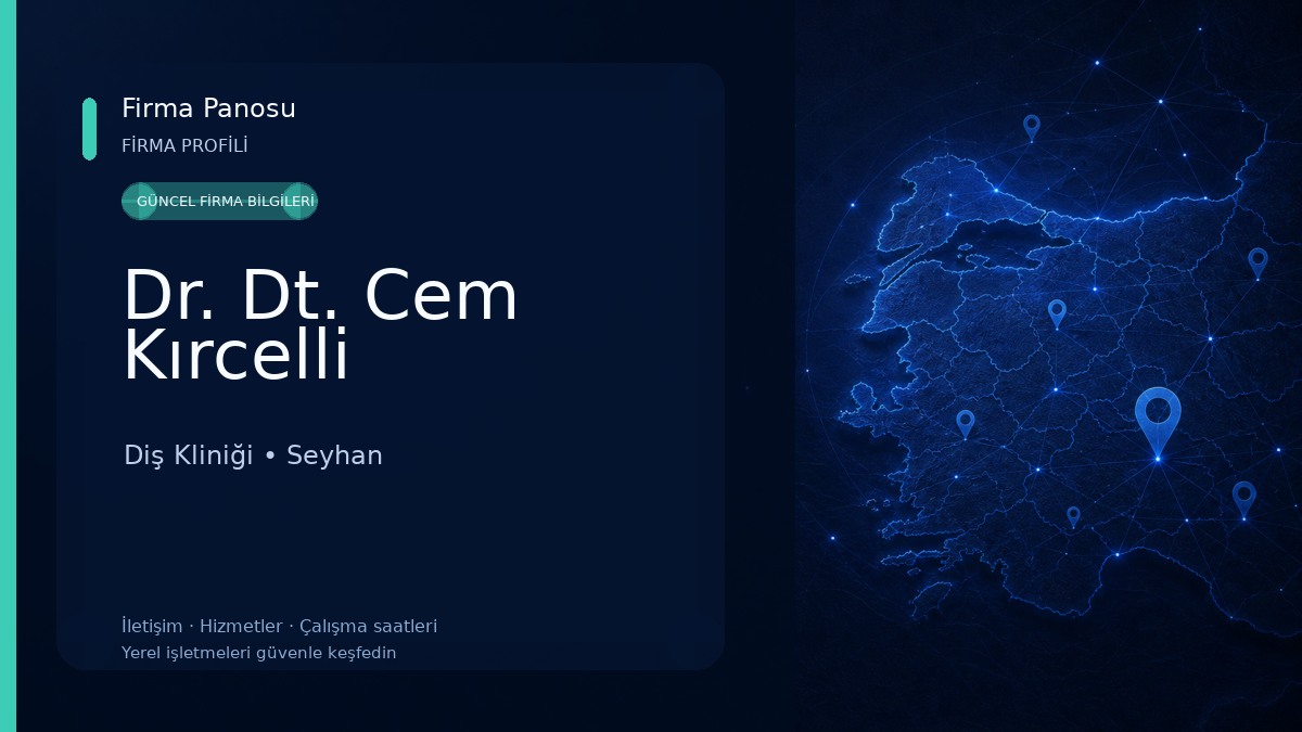 Dr. Dt. Cem Kırcelli Diş Kliniği