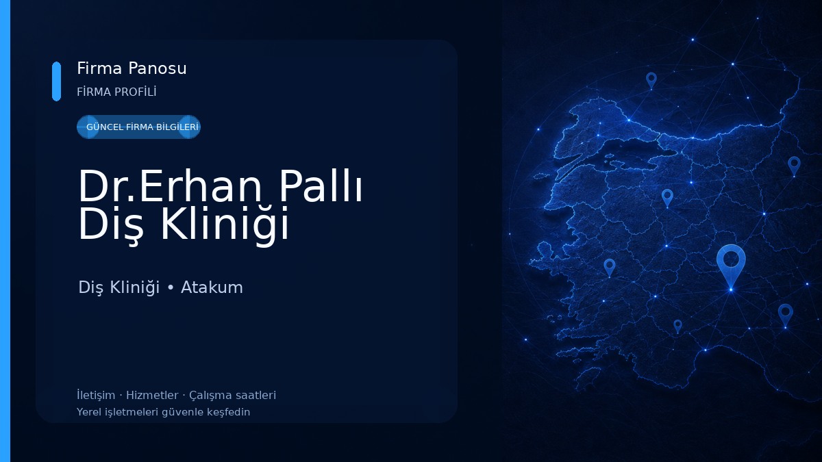 Dr.Erhan Pallı Diş Kliniği Diş Kliniği