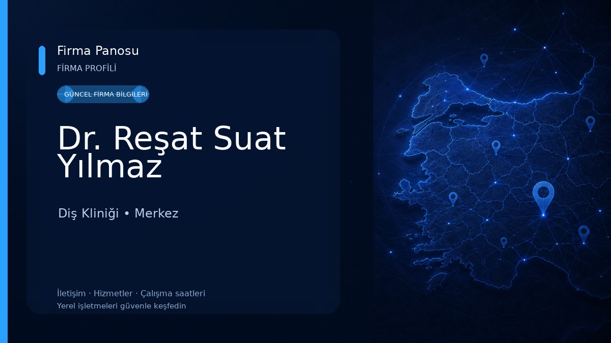 Dr. Reşat Suat Yılmaz 