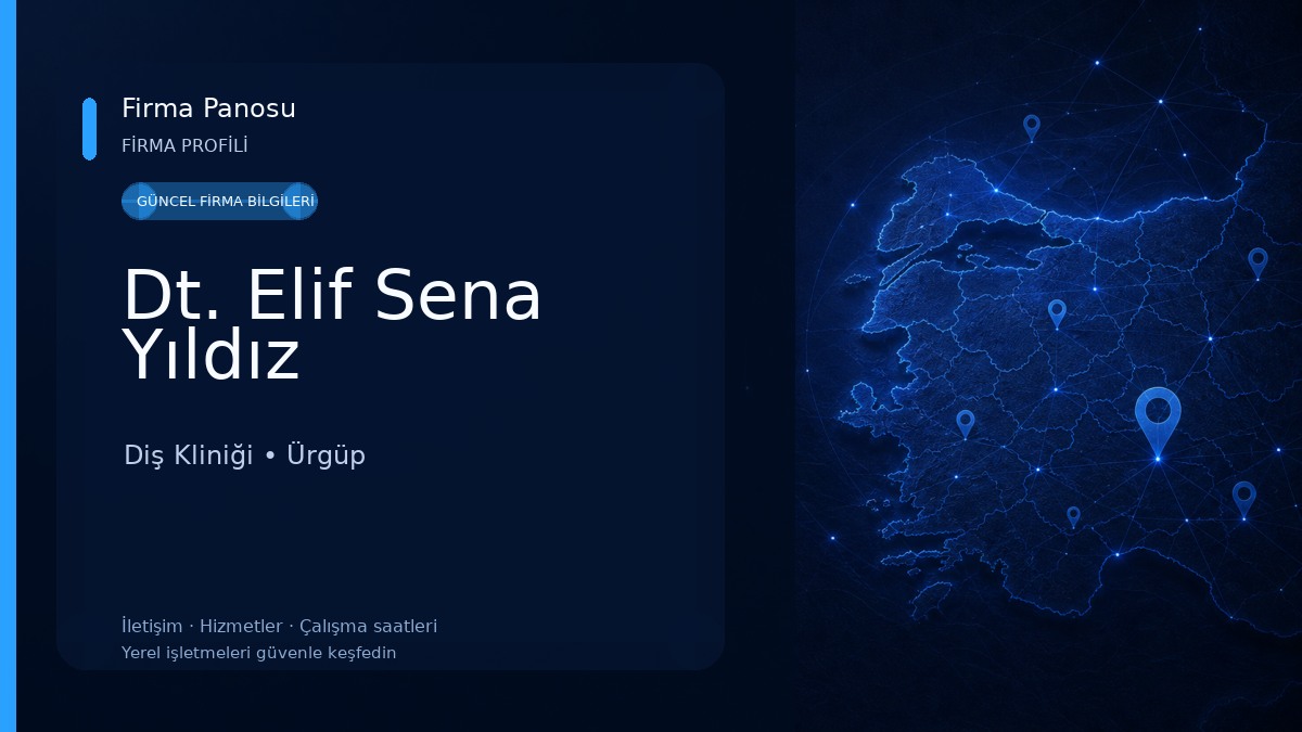 Dt. Elif Sena Yıldız Diş Kliniği