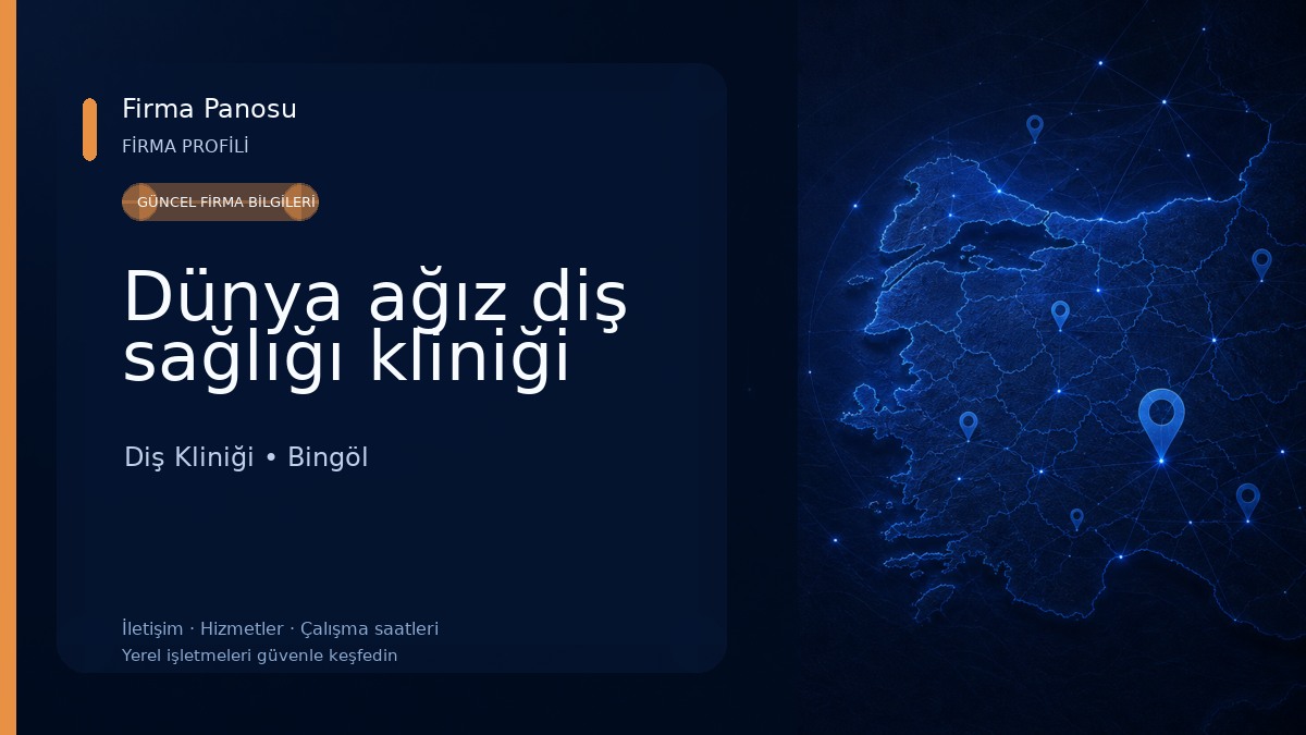 Dünya ağız diş sağlığı kliniği Diş Kliniği