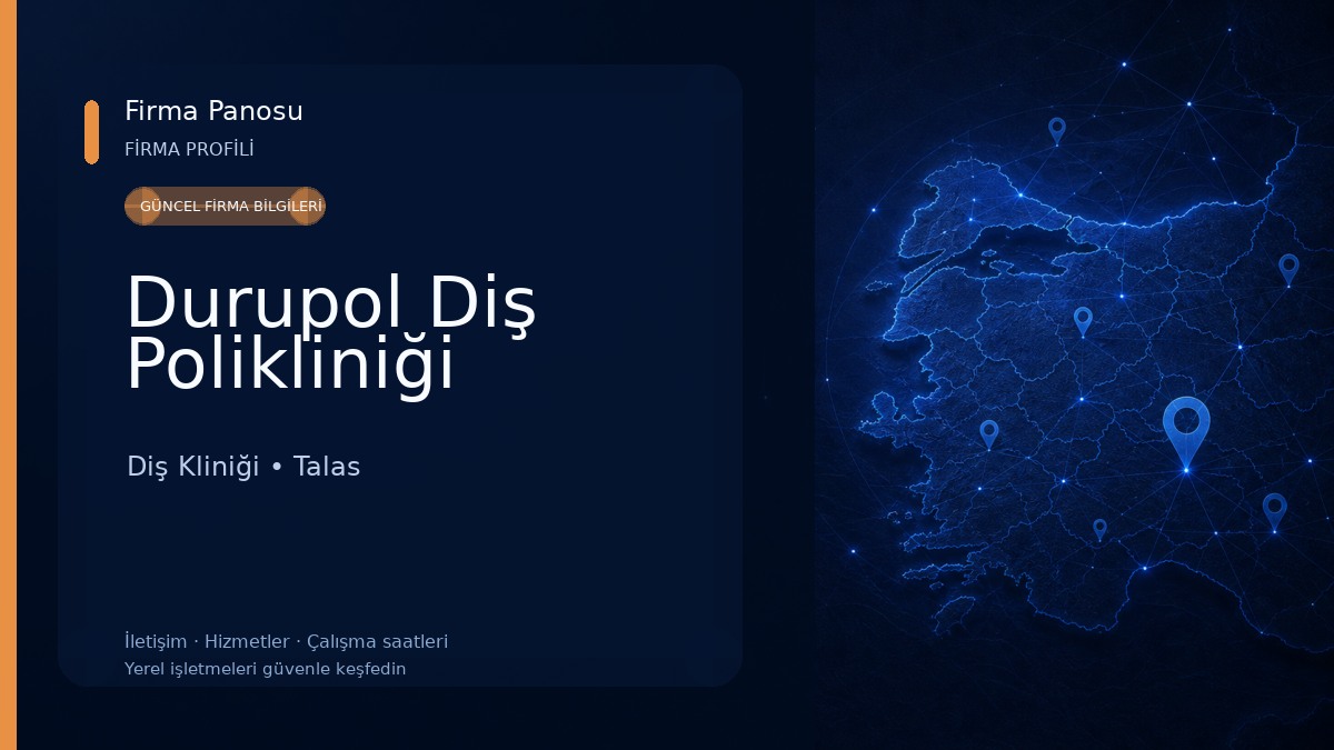 Durupol Diş Polikliniği Diş Kliniği