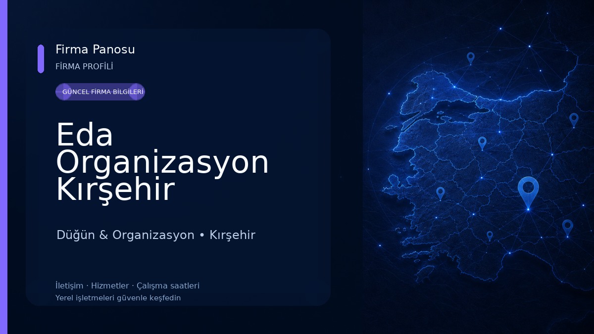 Eda Organizasyon Kırşehir 