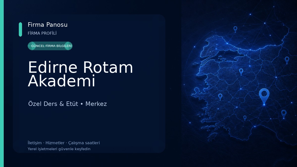 Edirne Rotam Akademi 