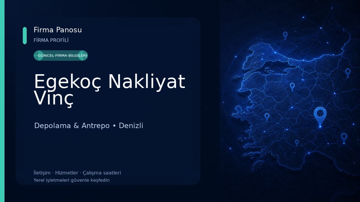 Egekoç Nakliyat Vinç 