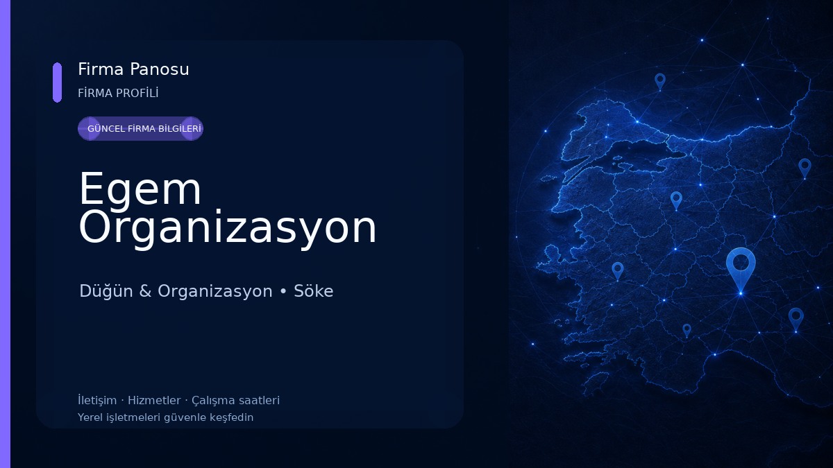 Egem Organizasyon Düğün & Organizasyon