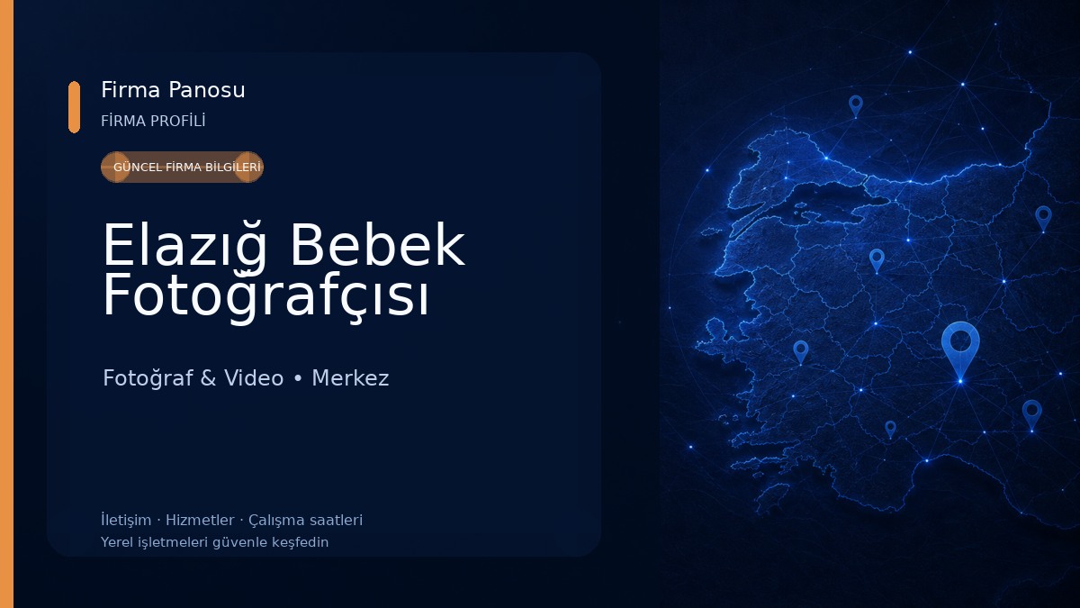 Elazığ Bebek Fotoğrafçısı Fotoğraf & Video