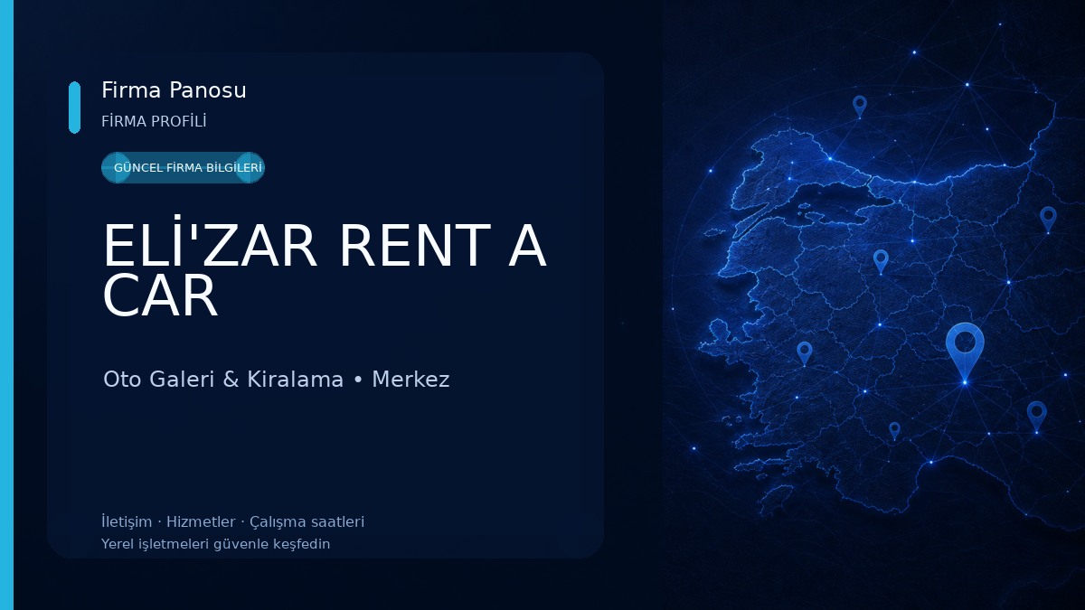 ELİ'ZAR RENT A CAR Oto Galeri & Kiralama