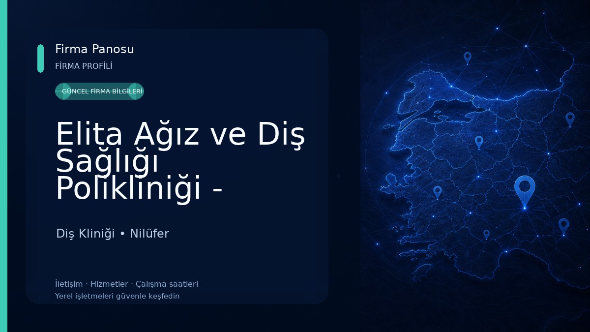 Elita Ağız ve Diş Sağlığı Polikliniği - (Çene Cerrahisi ve İmplantoloji) - (Estetik Diş Hekimliği) Diş Kliniği