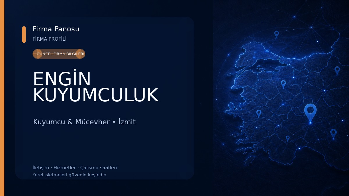 ENGİN KUYUMCULUK Kuyumcu & Mücevher