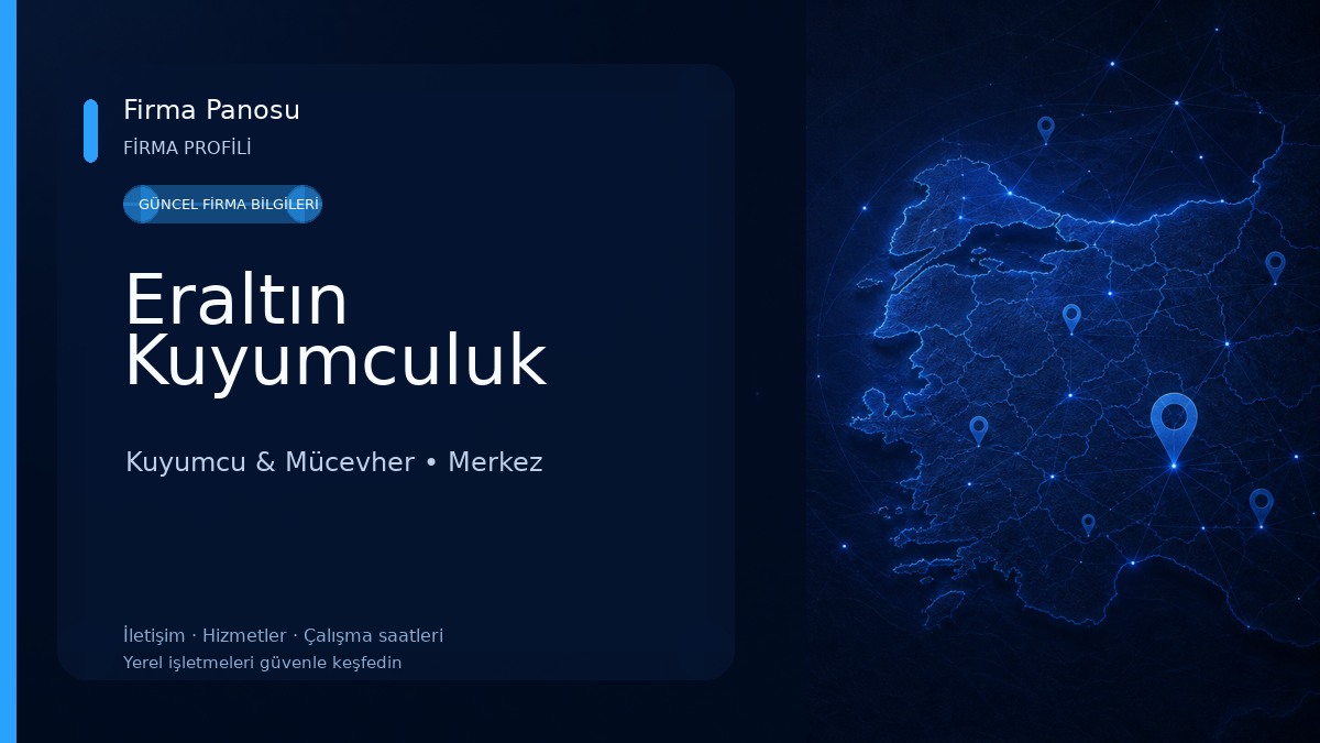 Eraltın Kuyumculuk Kuyumcu & Mücevher