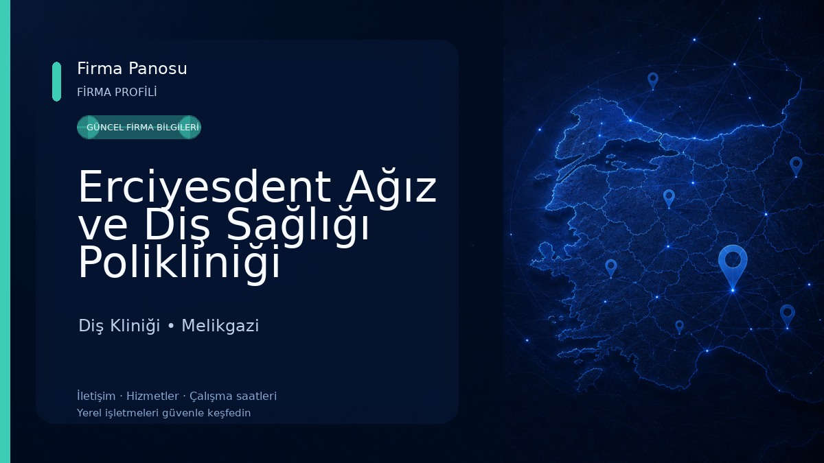 Erciyesdent Ağız ve Diş Sağlığı Polikliniği Diş Kliniği