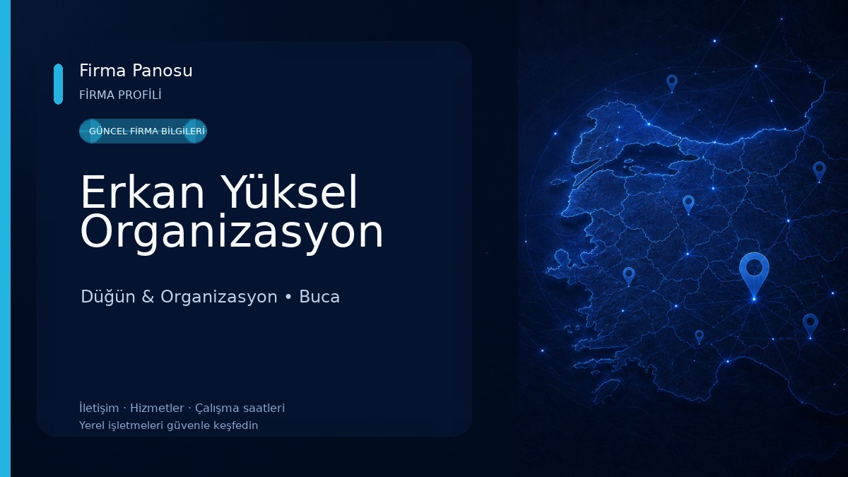 Erkan Yüksel Organizasyon Düğün & Organizasyon