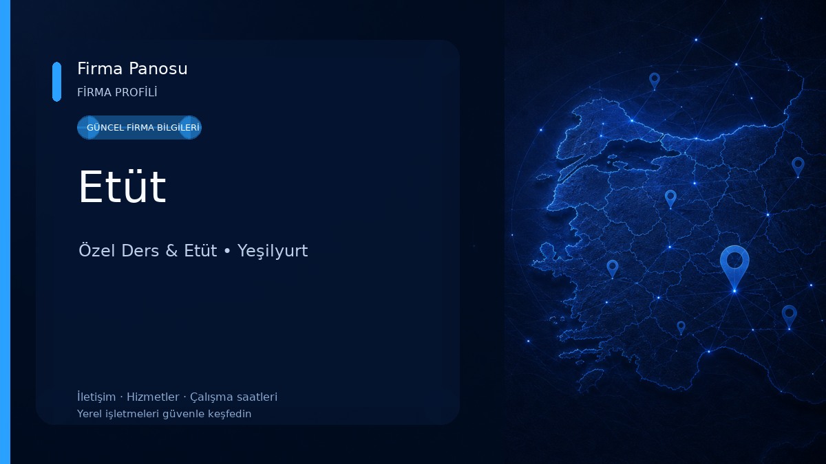 Etüt Özel Ders & Etüt