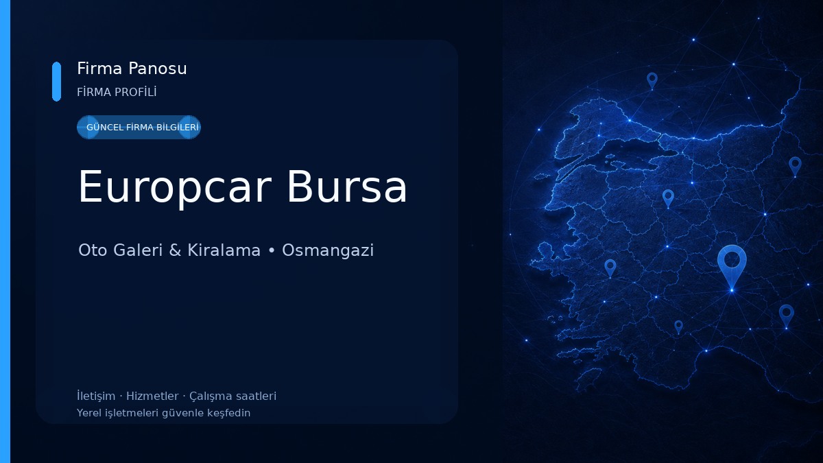Europcar Bursa Oto Galeri & Kiralama
