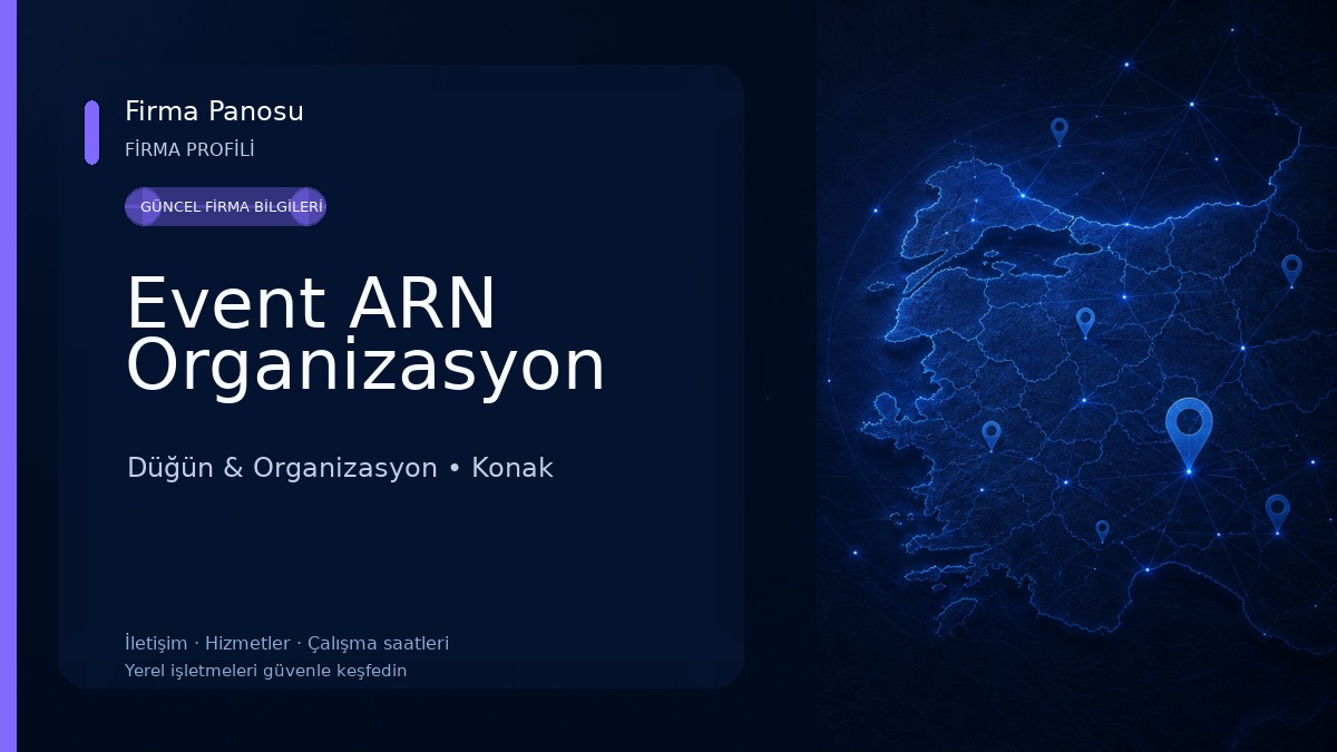 Event ARN Organizasyon Düğün & Organizasyon