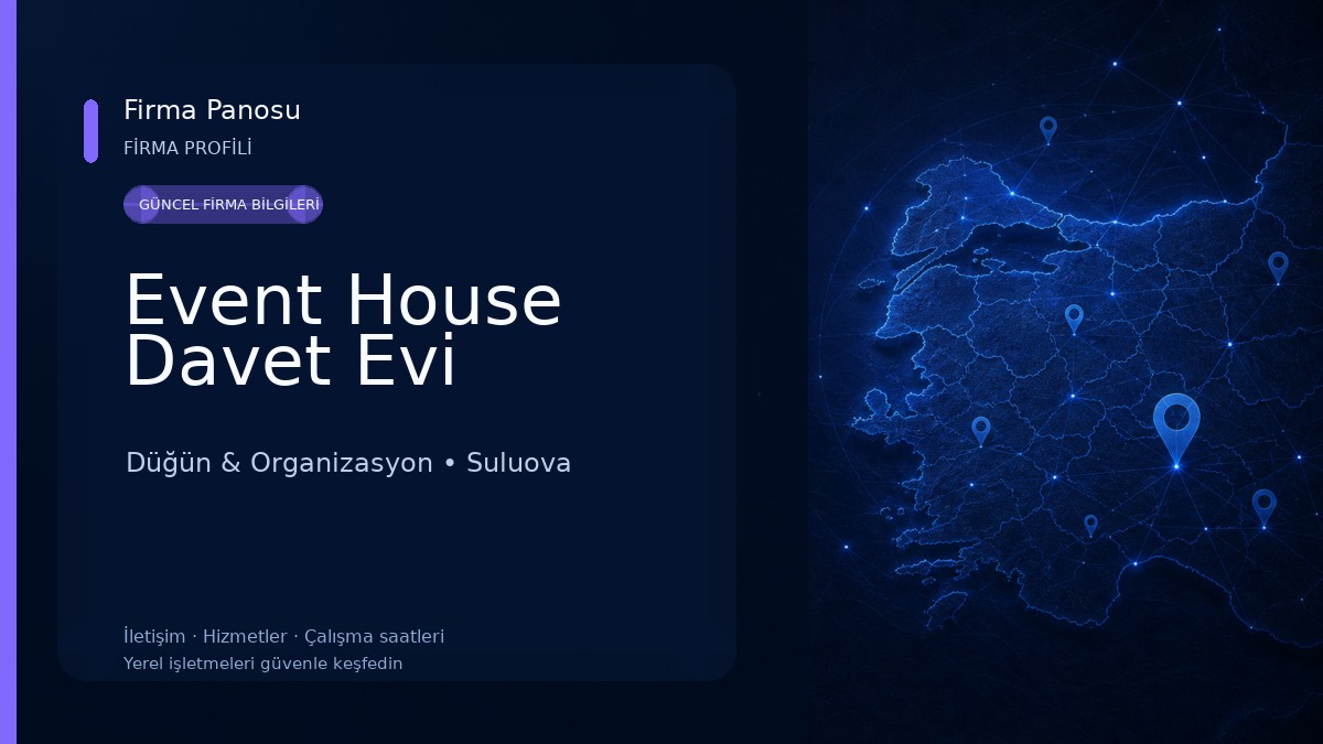 Event House Davet Evi 