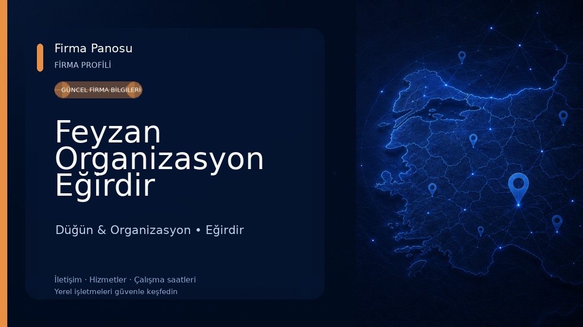 Feyzan Organizasyon Eğirdir Düğün & Organizasyon