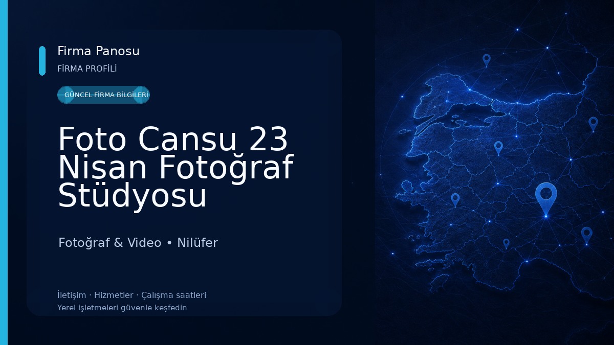 Foto Cansu 23 Nisan Fotoğraf Stüdyosu Fotoğraf & Video