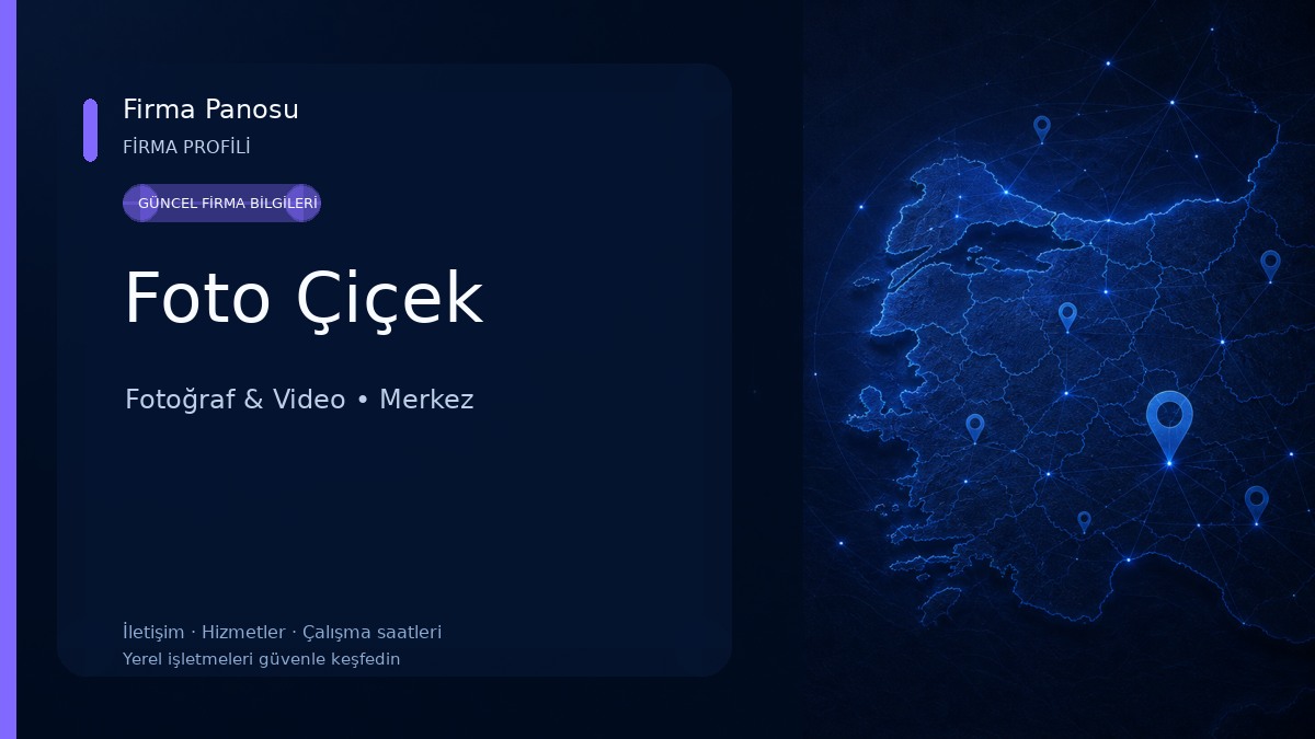 Foto Çiçek Fotoğraf & Video