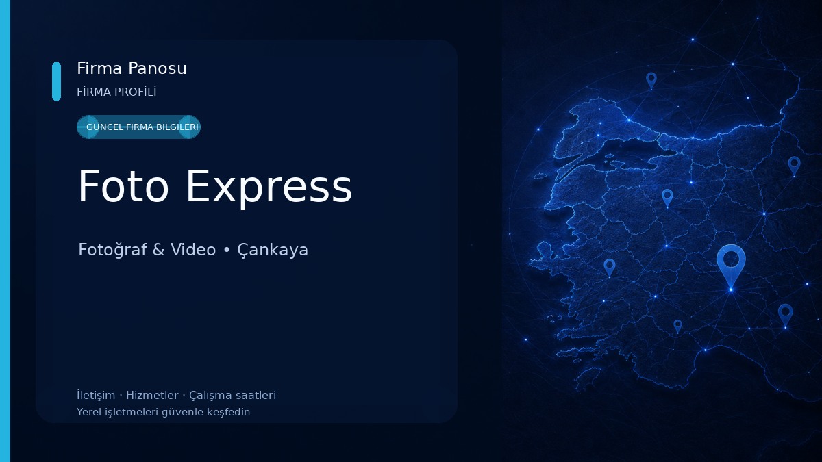 Foto Express Fotoğraf & Video