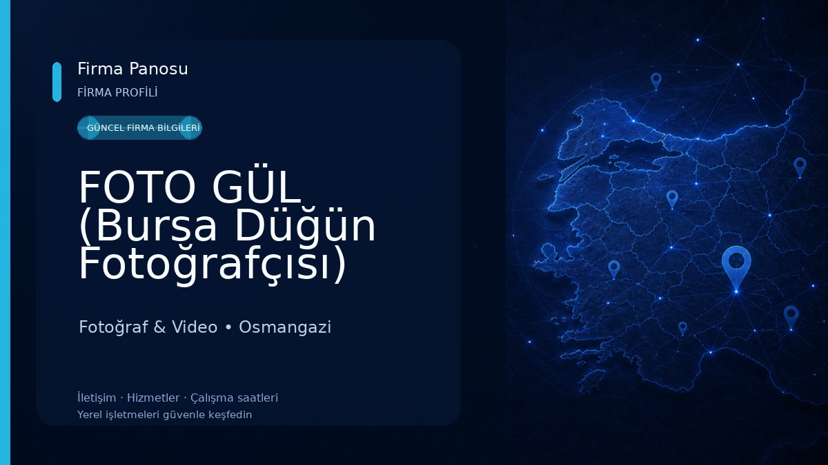 FOTO GÜL (Bursa Düğün Fotoğrafçısı) Fotoğraf & Video
