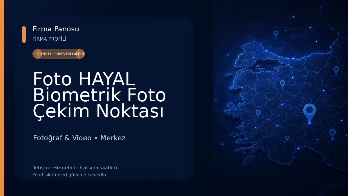 Foto HAYAL Biometrik Foto Çekim Noktası Fotoğraf & Video